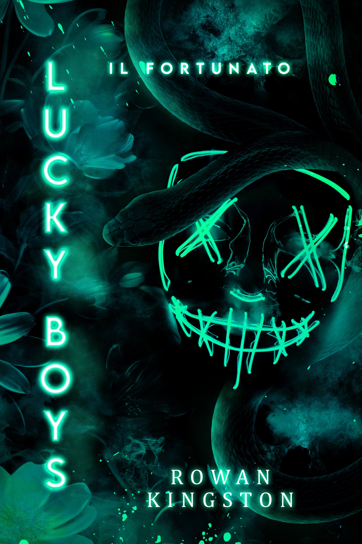 signed paperback of Lucky Boys Alternate Cover with in page chapter design