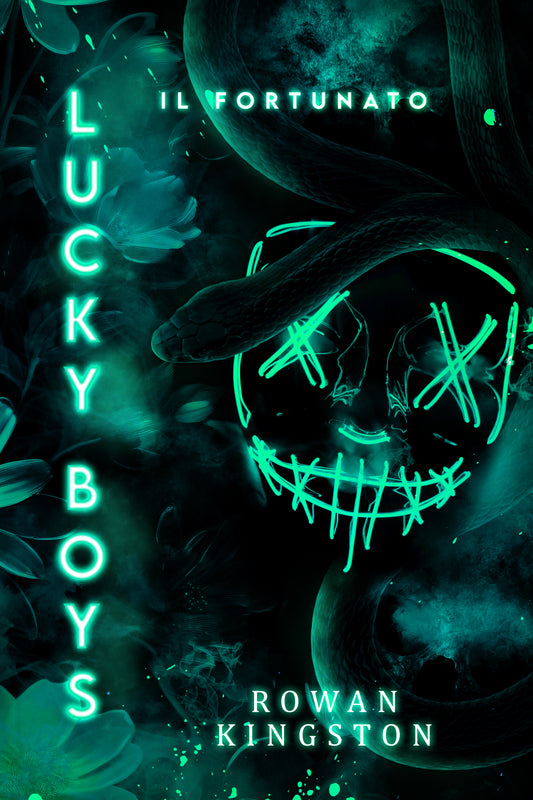 signed paperback of Lucky Boys Alternate Cover with in page chapter design