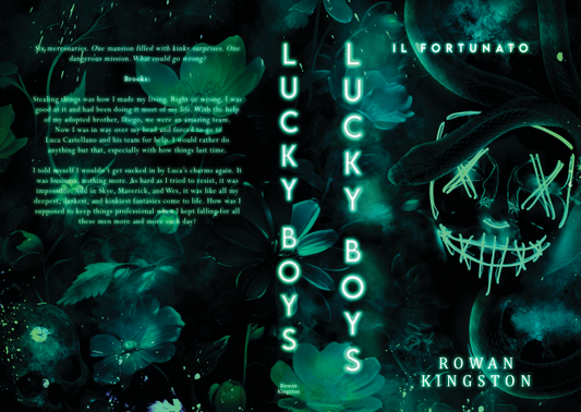 Lucky Boys Alternate Cover Paperback scratch and dent